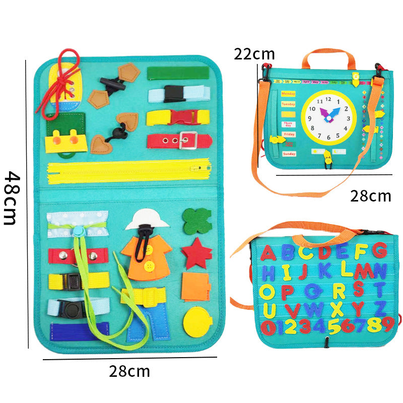 Children's Sensory Busy Book Toy