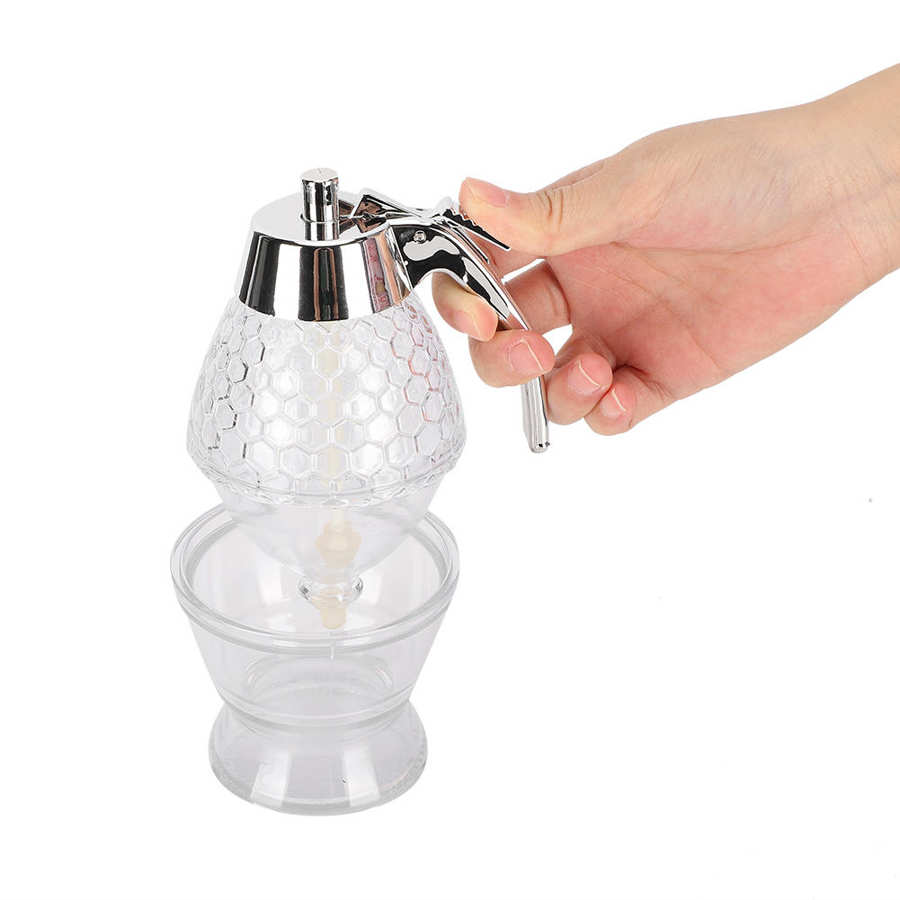 Honey jar juice dispenser