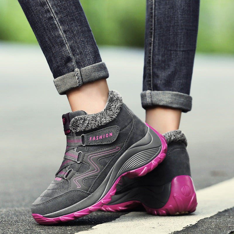 Women Non-Slip, Waterproof Leather Shoes