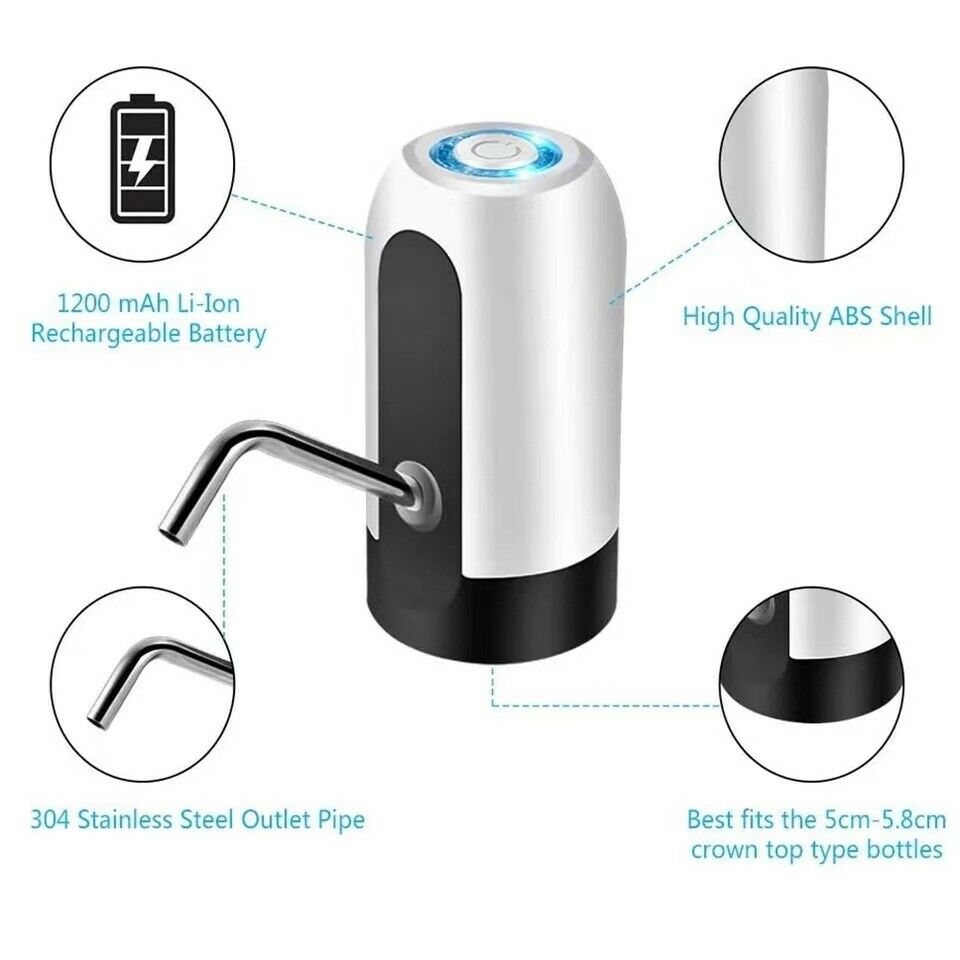 5 Gallon USB Water Dispenser Automatic Drinking Water Bottle