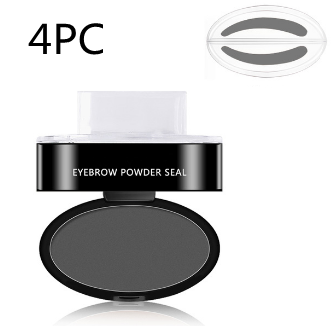 Waterproof Eyebrow Powder Stamp, Stencil Kit