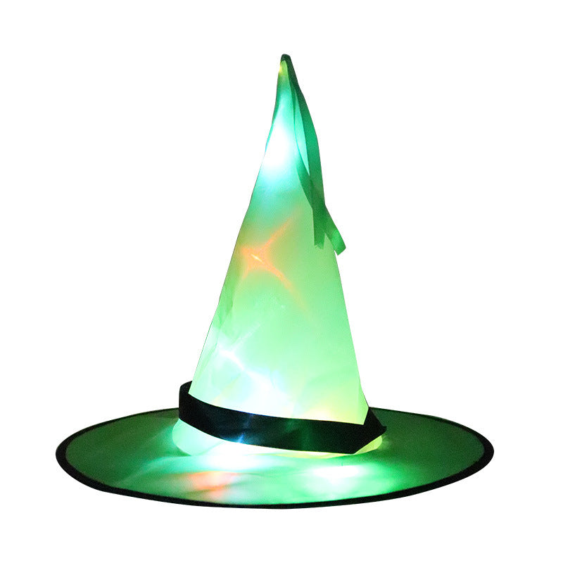 Halloween LED Hanging Witch Hat Decor