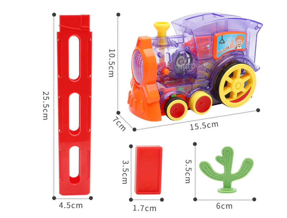 Automatic Domino Train Toy