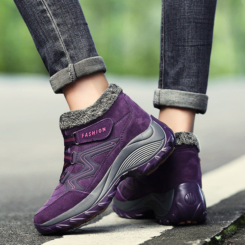 Women Non-Slip, Waterproof Leather Shoes