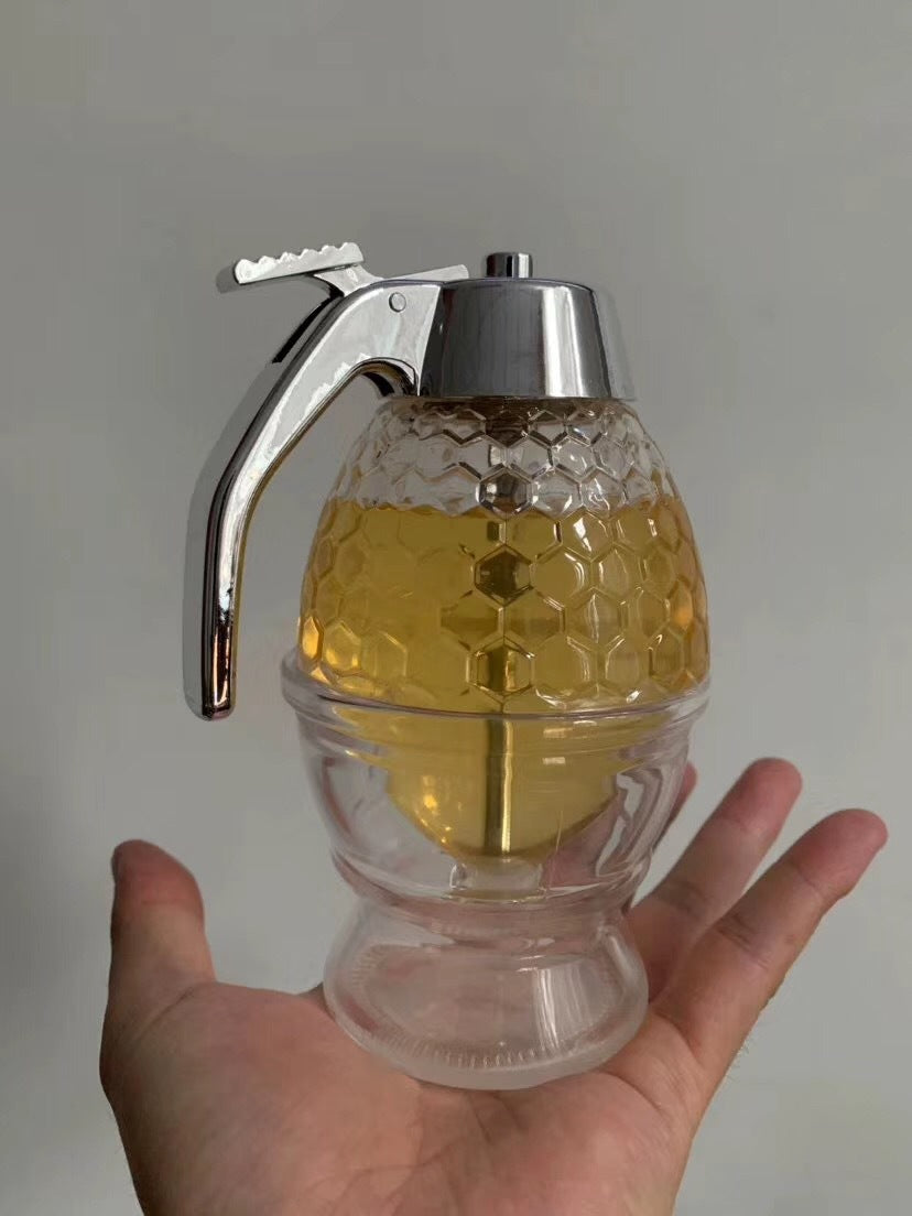 Squeeze Honey Jar Dispenser