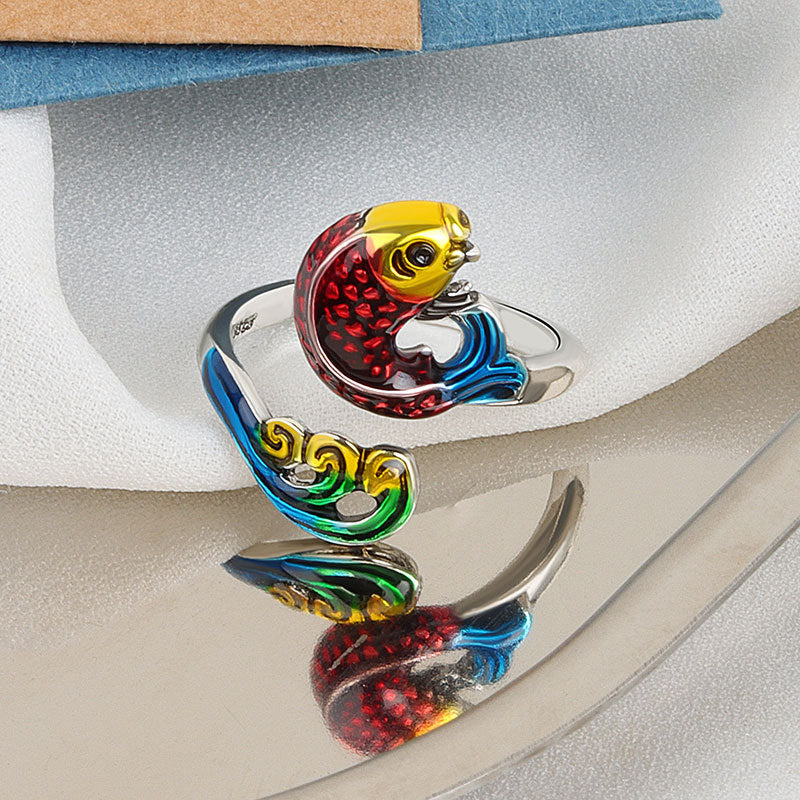 Peacock Ring