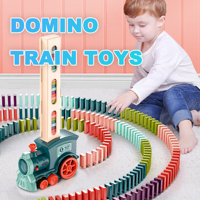 Automatic Domino Train Toy