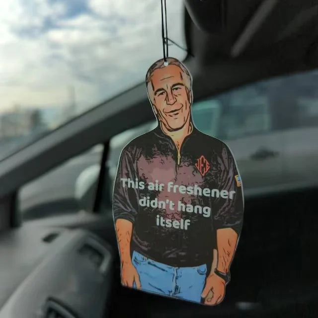 1PC Jeffrey Epstein Car Air Freshener