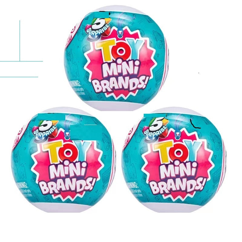 5 Surprise Mini Brands Collector's Toy balls 1pcs