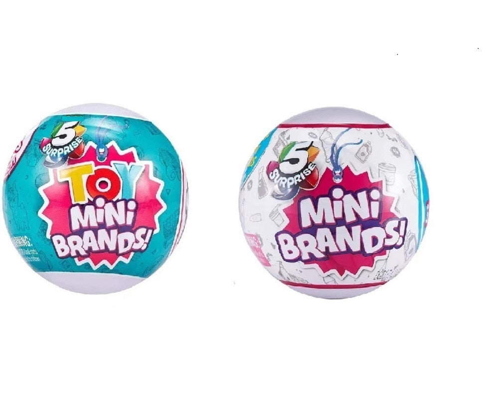 5 Surprise Mini Brands Collector's Toy balls 1pcs