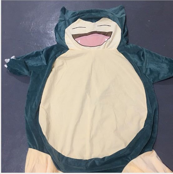 Big Soft Snorlax Toy With Zipper, No Filling