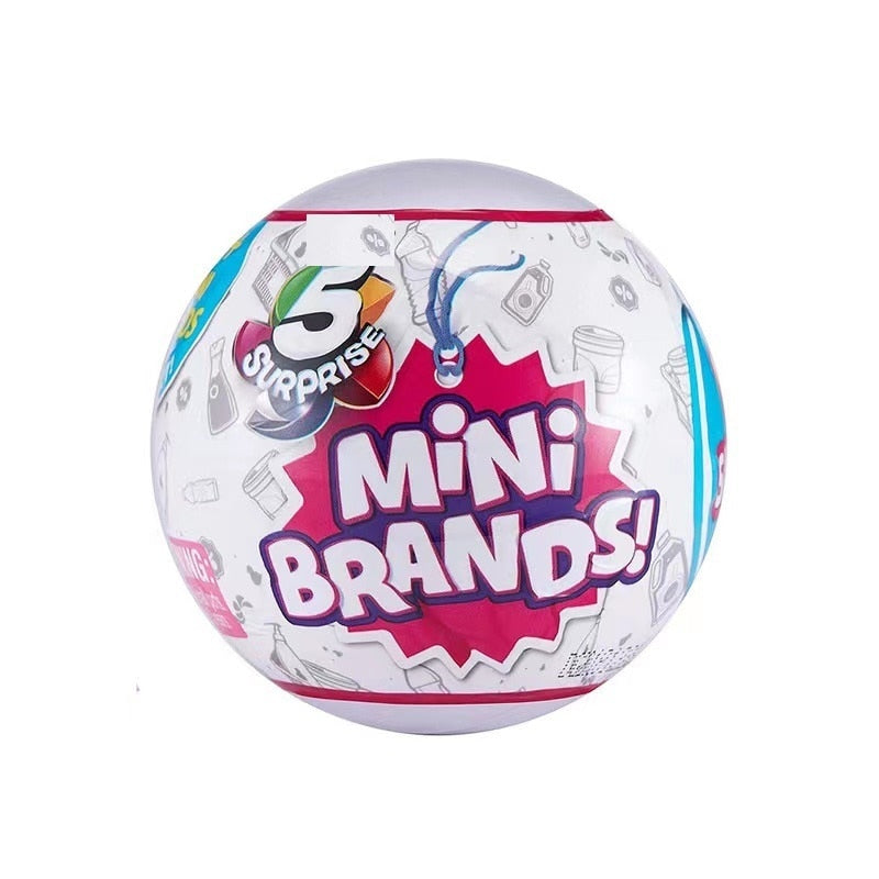 5 Surprise Mini Brands Ball toy Collectible Toy PVC 1pcs