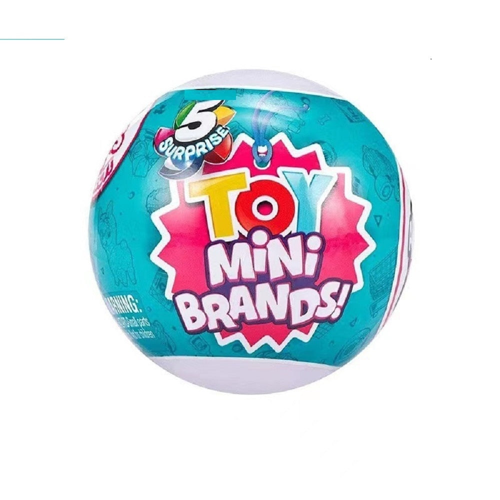 5 Surprise Mini Brands Ball toy Collectible Toy PVC 1pcs