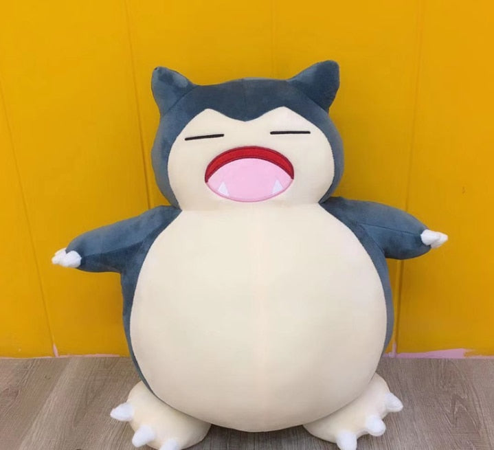 Big Soft Snorlax Toy With Zipper, No Filling