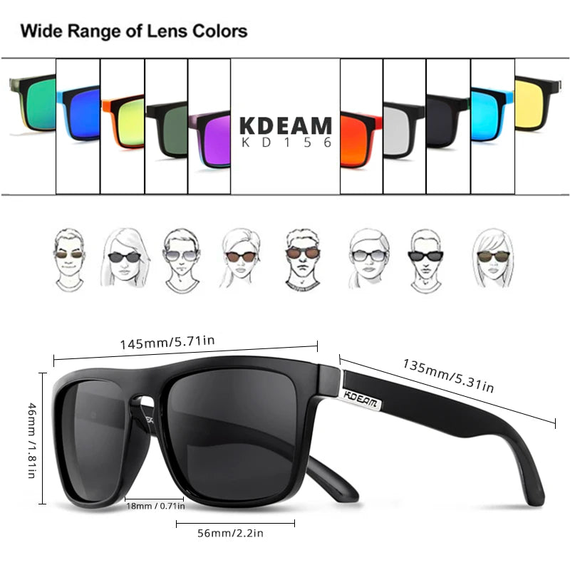 Fashion Guy's Sun Glasses From KDEAM