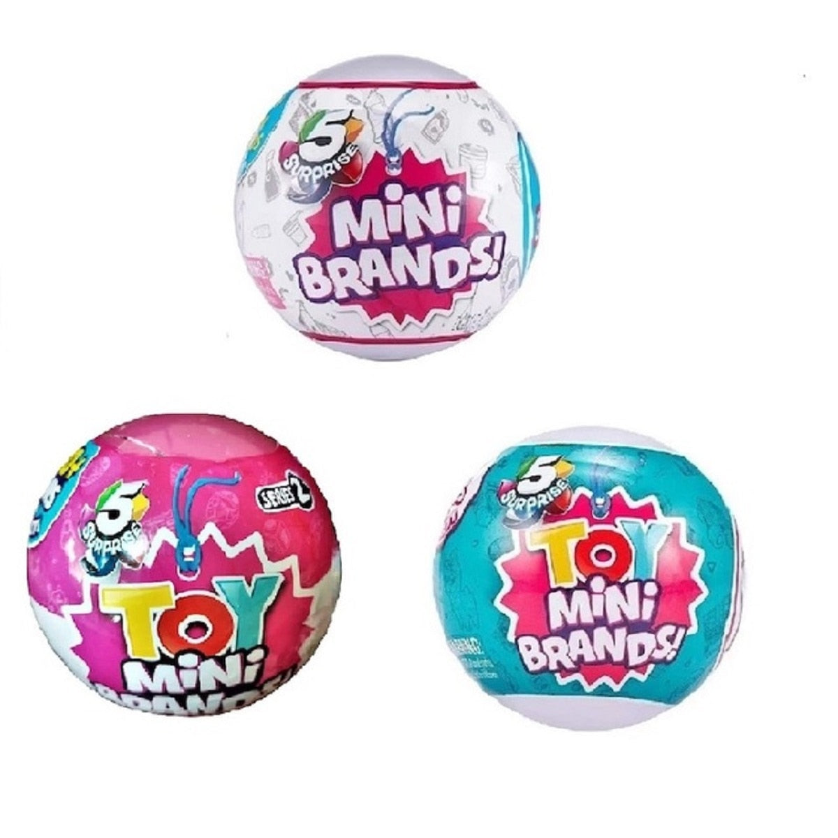 5 Surprise Mini Brands Collector's Toy balls 1pcs