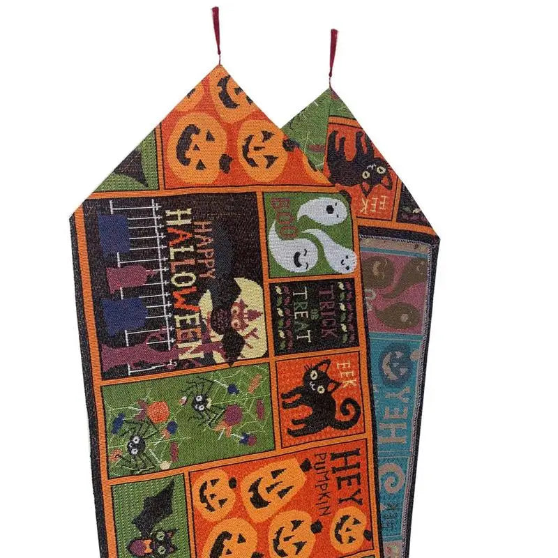 Spooky Table Runner 13x70in Decorative Table Flag