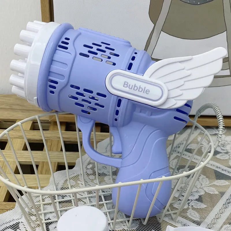 32 Holes Soap Bubbles Machine Gun