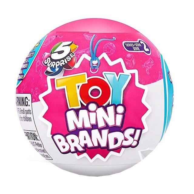 5 Surprise Mini Brands Ball toy Collectible Toy PVC 1pcs