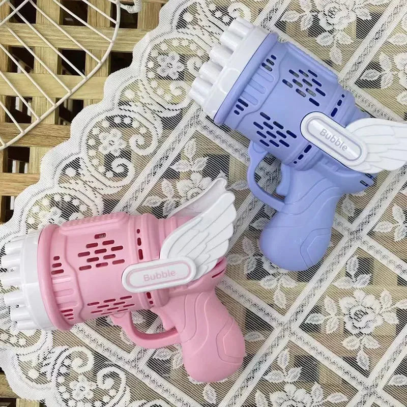 32 Holes Soap Bubbles Machine Gun