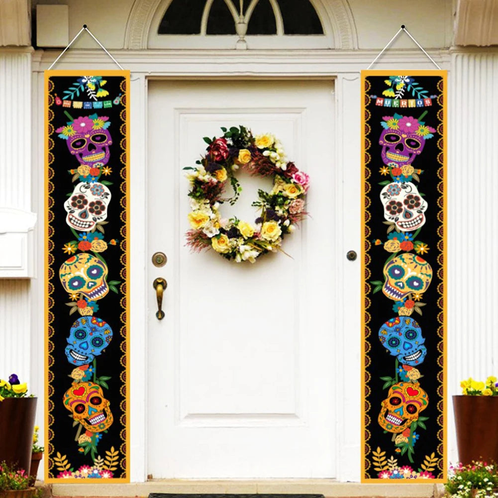 Porch Banners Sign Themed Party