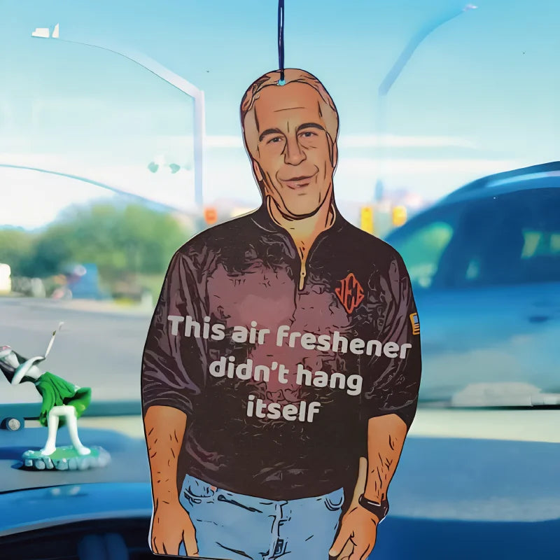 1PC Jeffrey Epstein Car Air Freshener