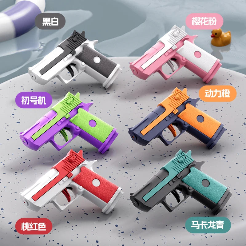 Mini Manual Water Gun Desert Eagle Pistol Shooting game Fight Toy Gun Water Play Summer Outdoor Toys For Children Boys Gifts