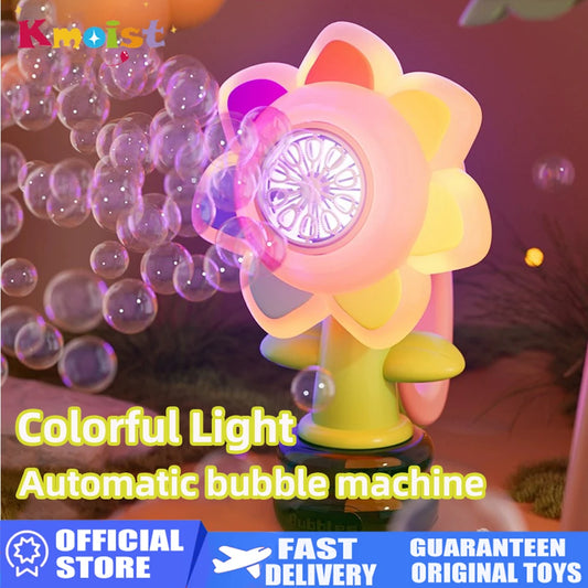 Dacing Sunflower Bubble Machine Maker