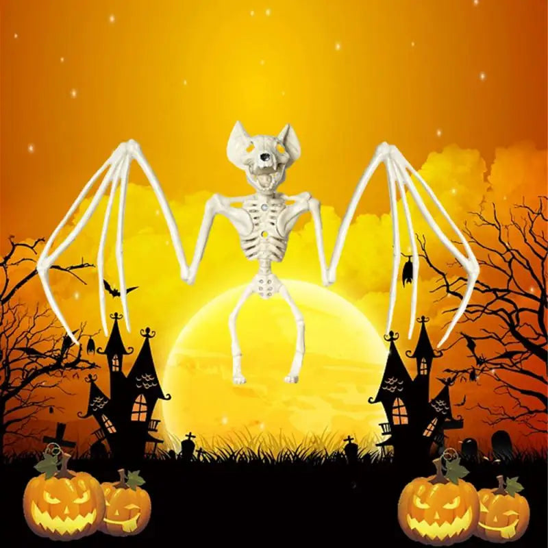 Halloween skeleton Bat