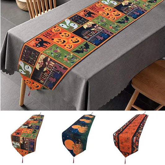 Spooky Table Runner 13x70in Decorative Table Flag