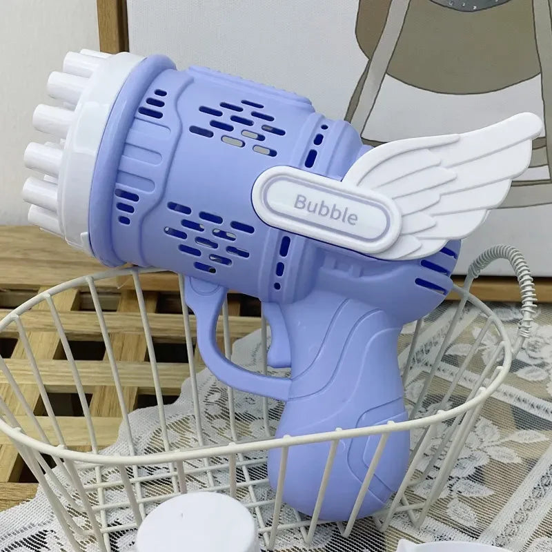 32 Holes Soap Bubbles Machine Gun