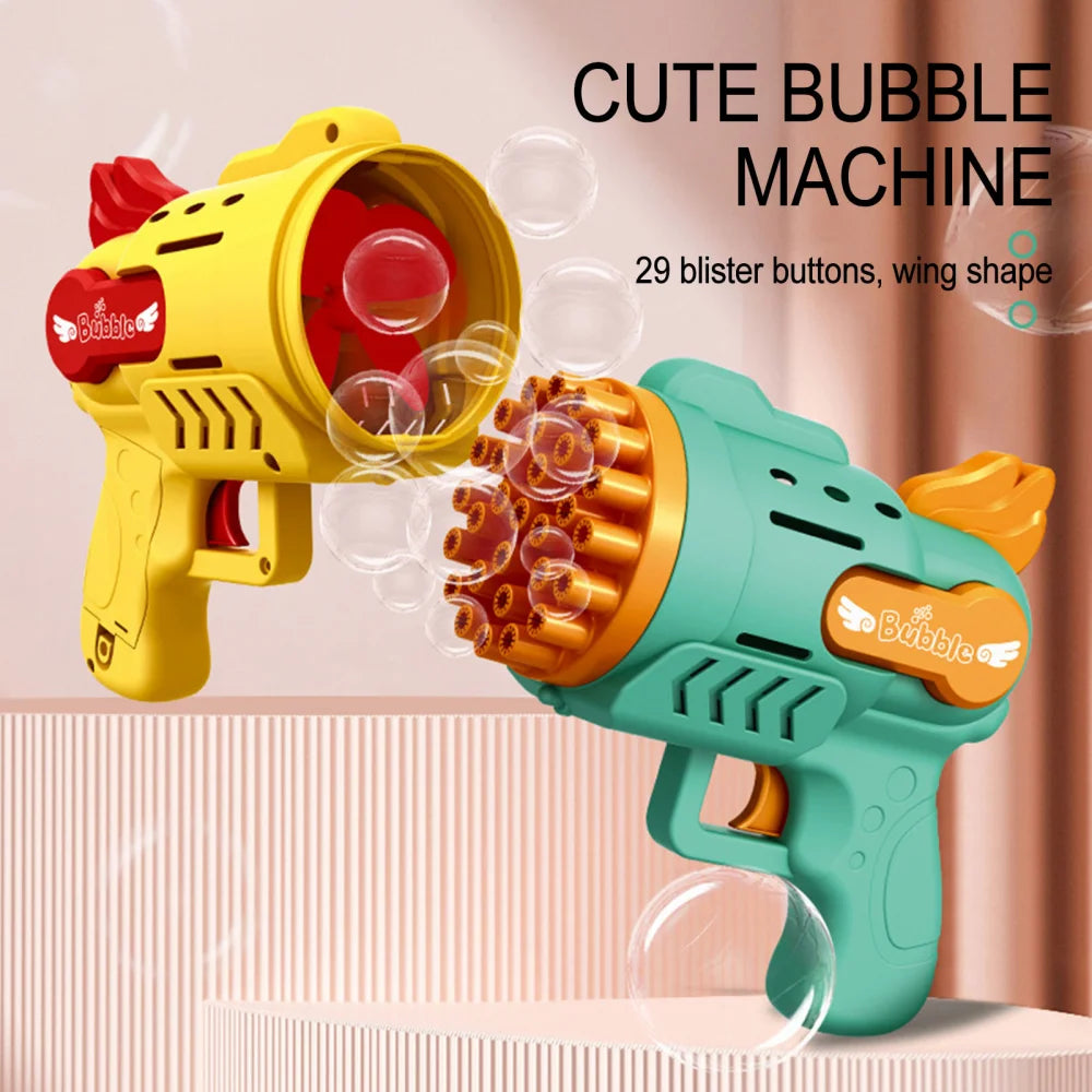 29 Holes Rocket Bubble Gun