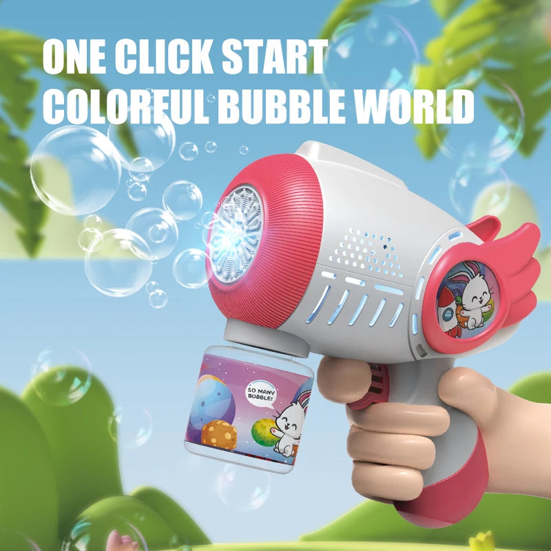 Fully Automatic Electric Bubble Gun