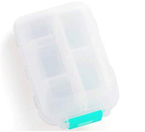 Travel 10 Grid, Moisture Proof Pill Organizer