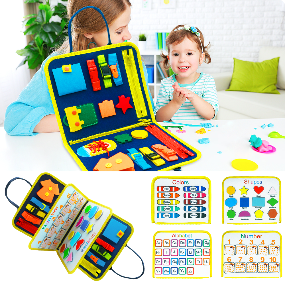 Children's Sensory Busy Book Toy