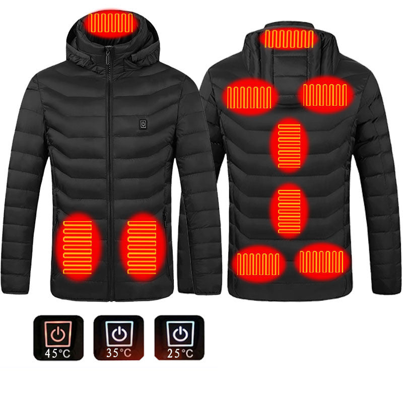 Heated Jacket Coat USB Electric Thermal Jacket