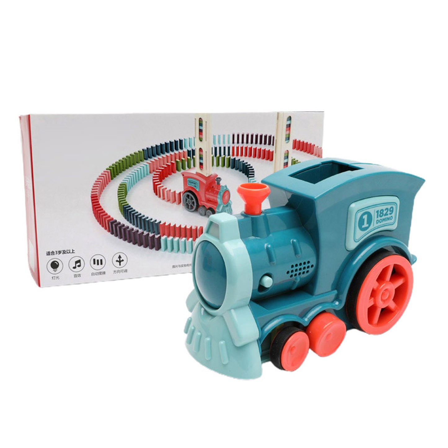 Automatic Domino Train Toy