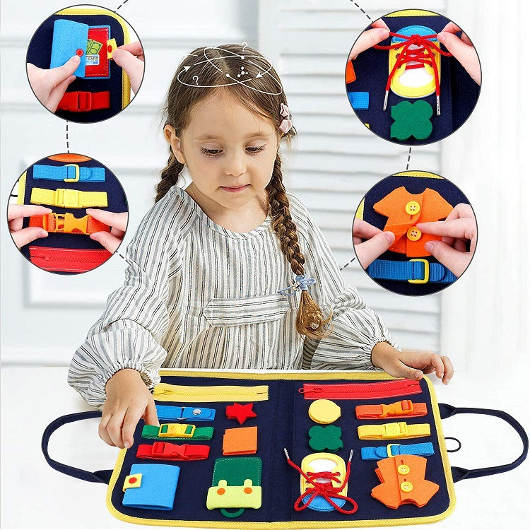 Children's Sensory Busy Book Toy