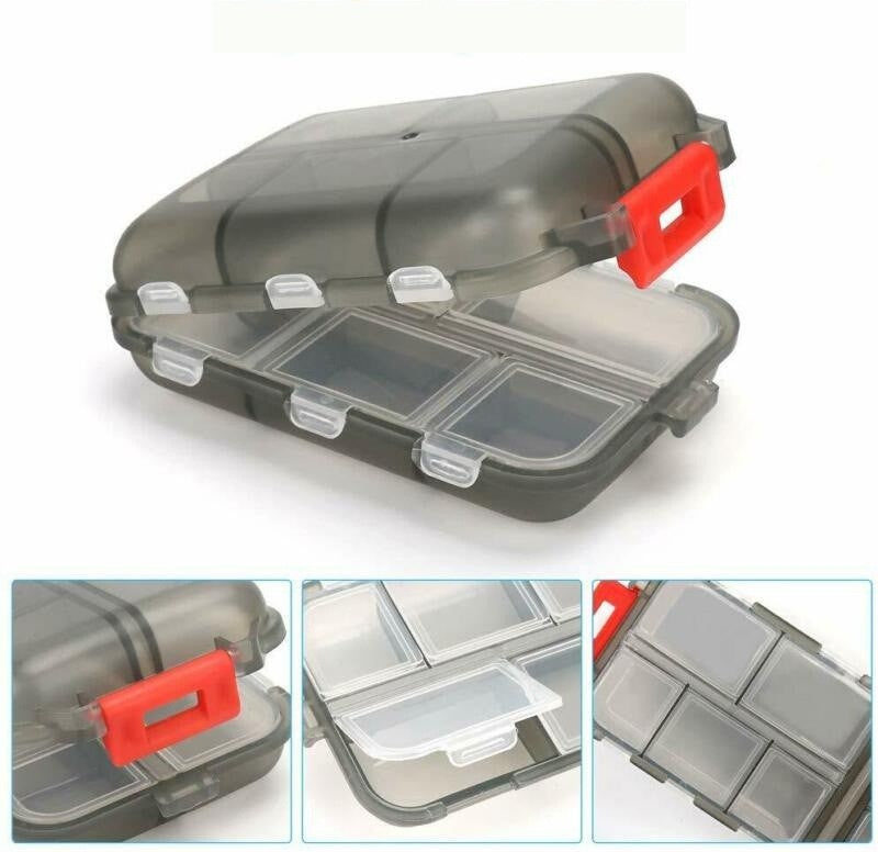 Travel 10 Grid, Moisture Proof Pill Organizer