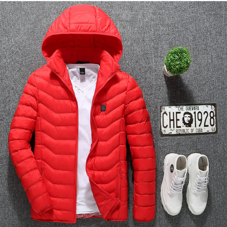 Heated Jacket Coat USB Electric Thermal Jacket