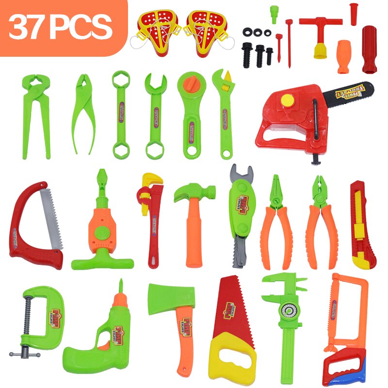 34pcs Kids Carpentry Set