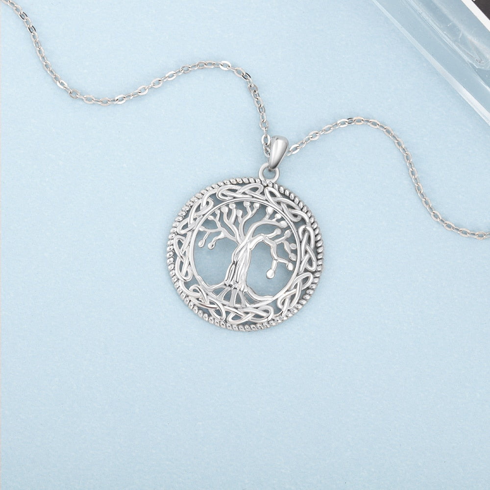 Tree of Life Round Necklace