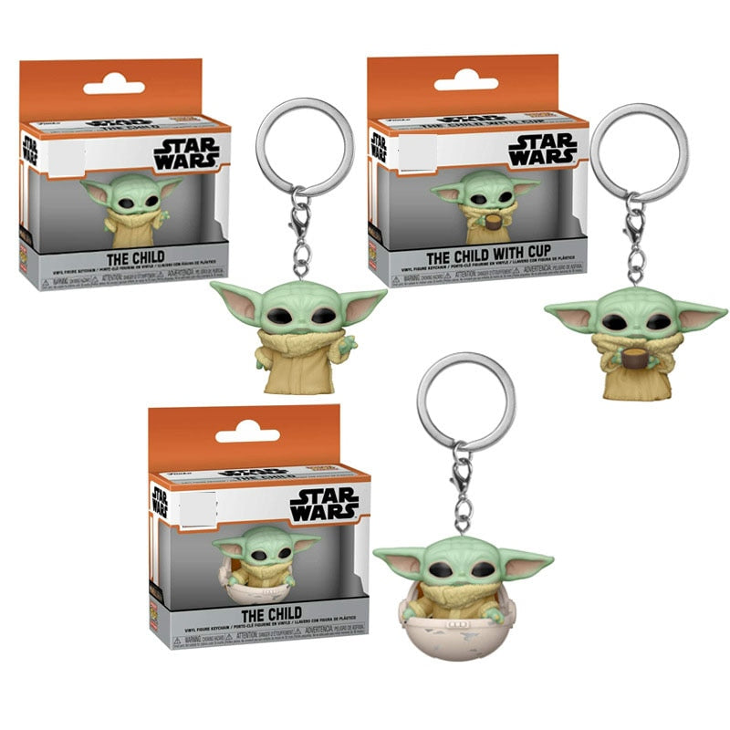 Baby Yoda Collection Keychain Figure