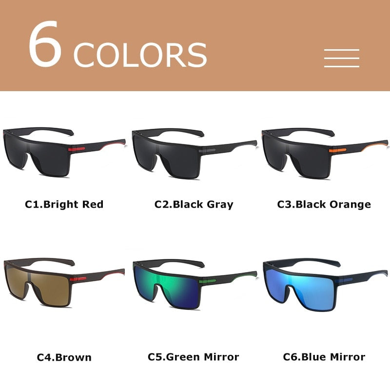 CRIXALIS Polarized Overside Square Sunglasses