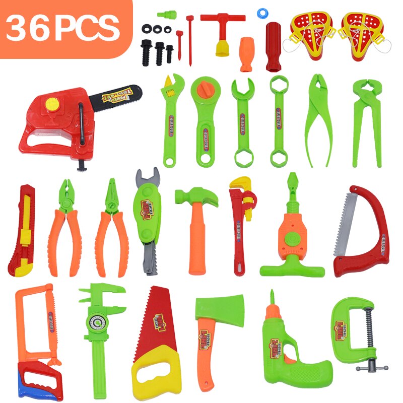 34pcs Kids Carpentry Set