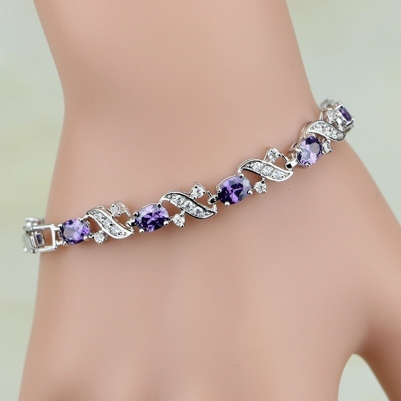 Exquisite Color Crystal Bracelet