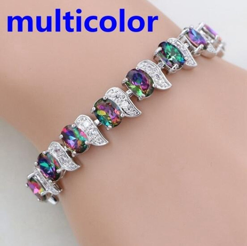 Exquisite Color Crystal Bracelet