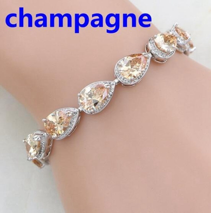 Exquisite Color Crystal Bracelet