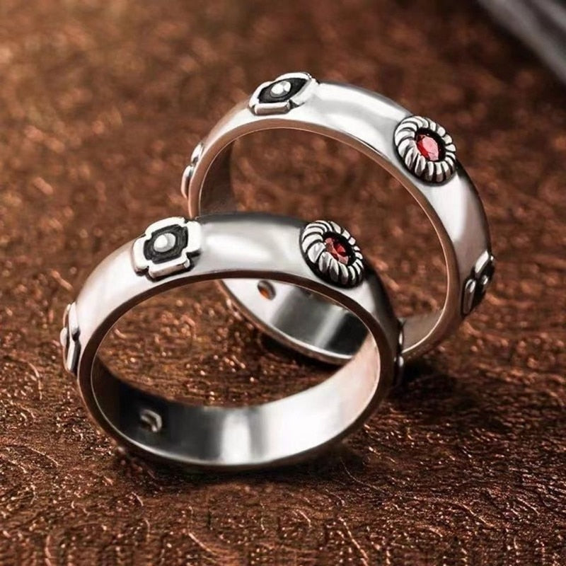 Anime Howl's Moving Castle Cosplay Metal Adjustable Rings