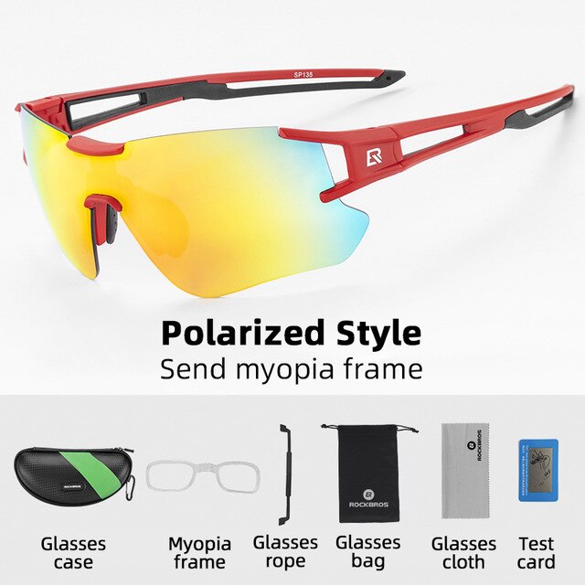 Polarized Cycling Glasses  Clear Bike Glasses Eyewear